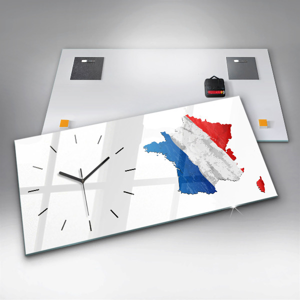 Reloj horizontal Bandera de Francia