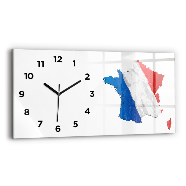 Reloj horizontal Bandera de Francia
