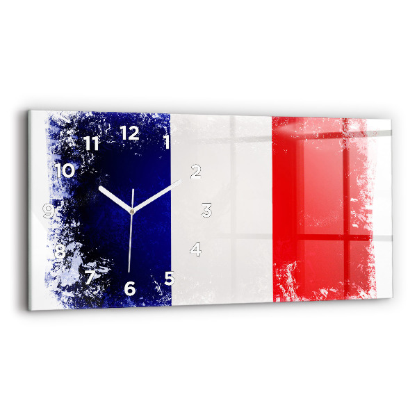 Reloj horizontal Bandera de Francia
