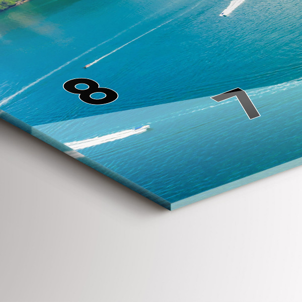 Reloj horizontal Isla en Tailandia