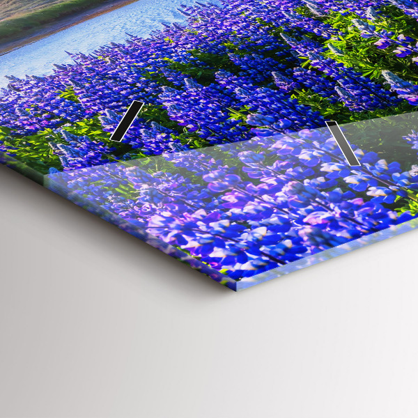 Reloj horizontal Vista de montaña Islandia