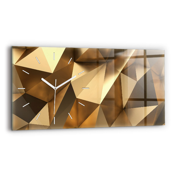 Reloj horizontal Textura geométrica