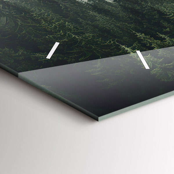 Reloj horizontal Paisaje forestal