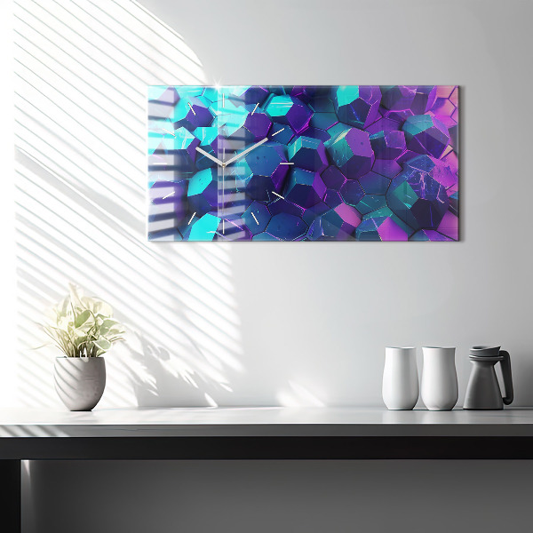 Reloj horizontal Formas geométricas