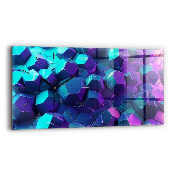 Reloj horizontal Formas geométricas