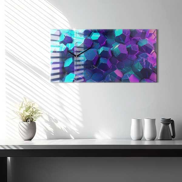 Reloj horizontal Formas geométricas