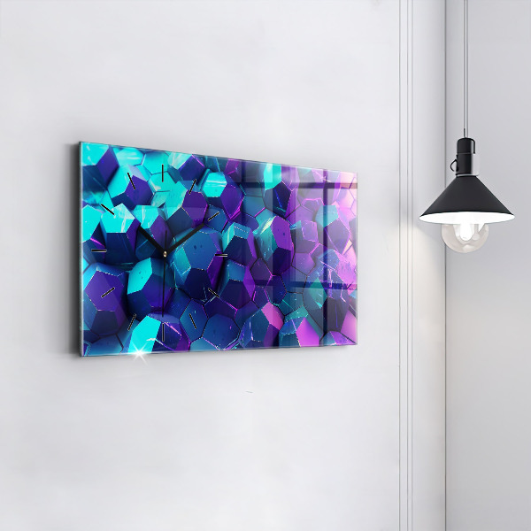 Reloj horizontal Formas geométricas