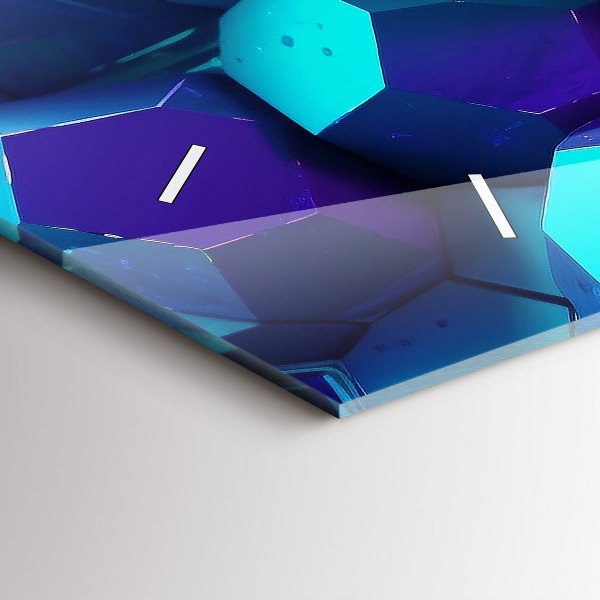 Reloj horizontal Formas geométricas