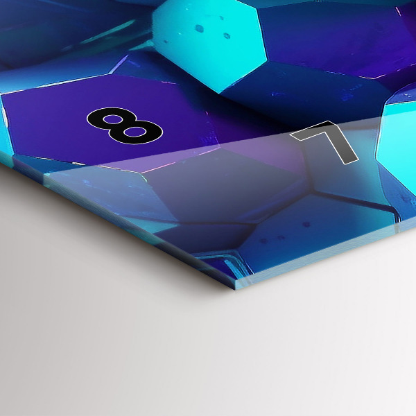 Reloj horizontal Formas geométricas