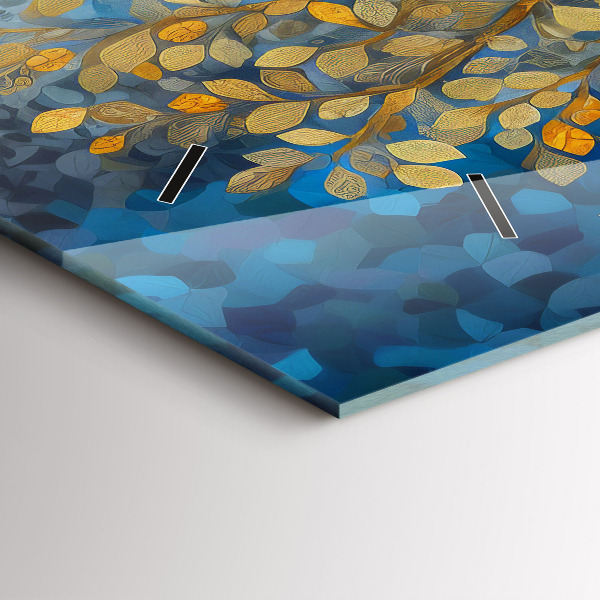 Reloj horizontal Árbol abstracto