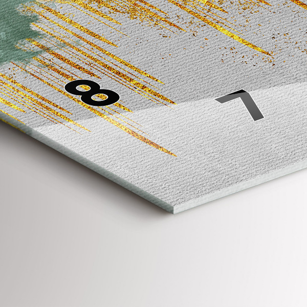 Reloj horizontal Patrón decorativo