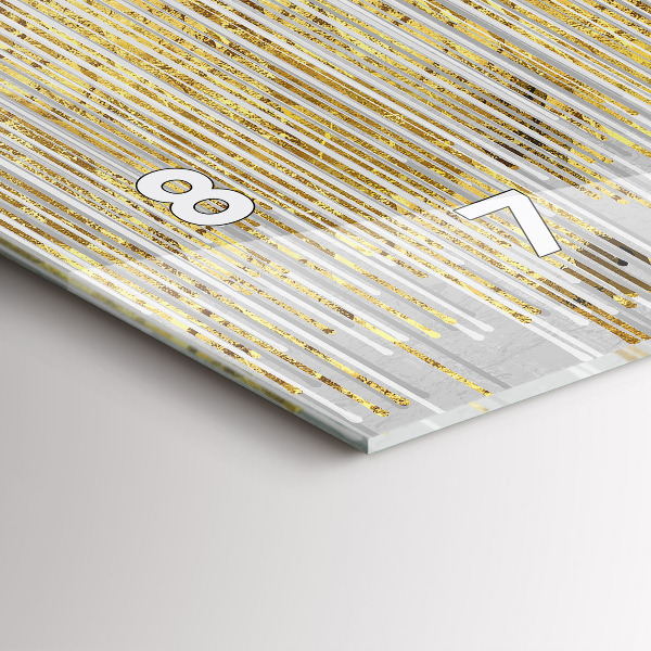 Reloj horizontal Patrón decorativo