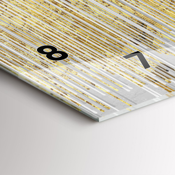 Reloj horizontal Patrón decorativo