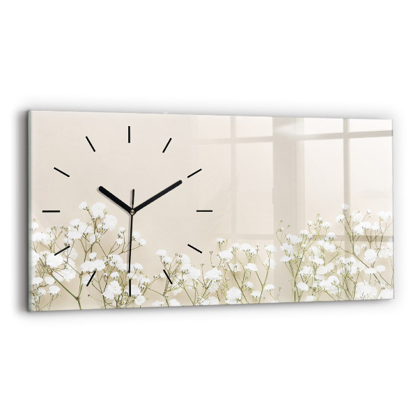 Reloj horizontal Flores en flor
