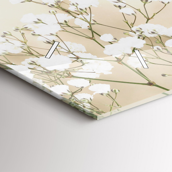 Reloj horizontal Flores en flor