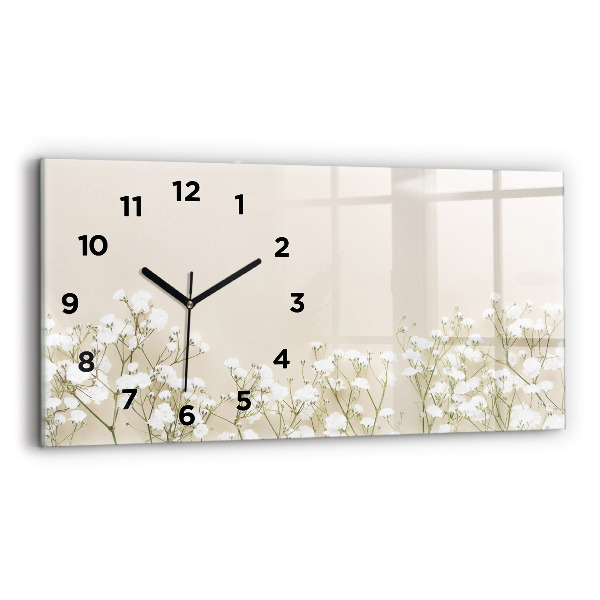 Reloj horizontal Flores en flor