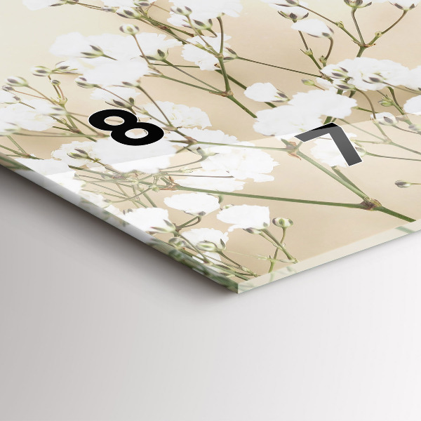 Reloj horizontal Flores en flor