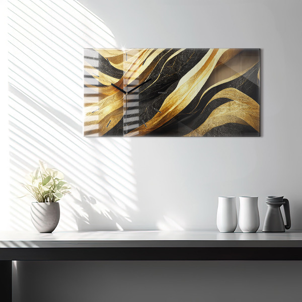 Reloj horizontal Abstracción elegante