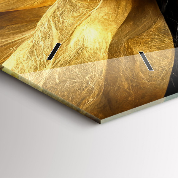 Reloj horizontal Abstracción elegante