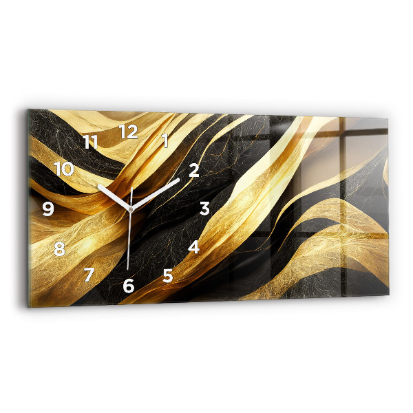 Reloj horizontal Abstracción elegante