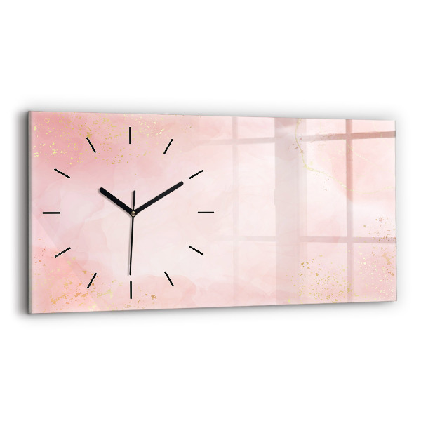 Reloj horizontal Canica rosa
