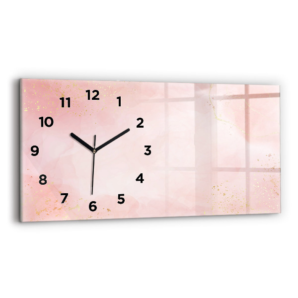 Reloj horizontal Canica rosa