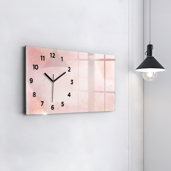 Reloj horizontal Canica rosa