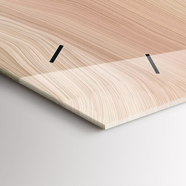 Reloj horizontal Abstracción de olas