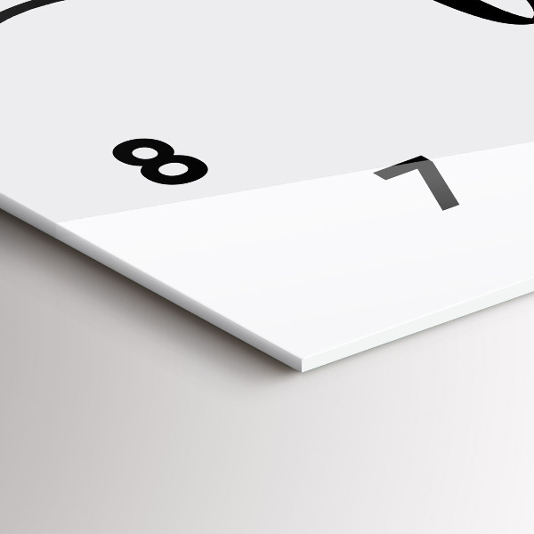 Reloj horizontal Inscripción familiar