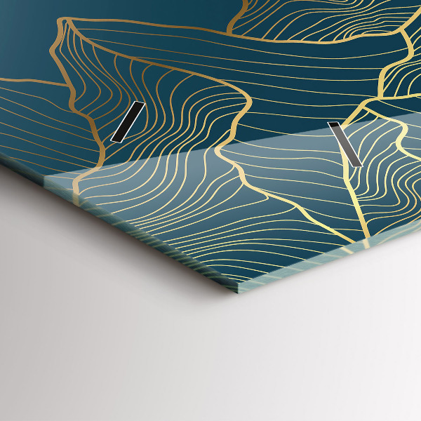 Reloj horizontal Bosquejo de montañas