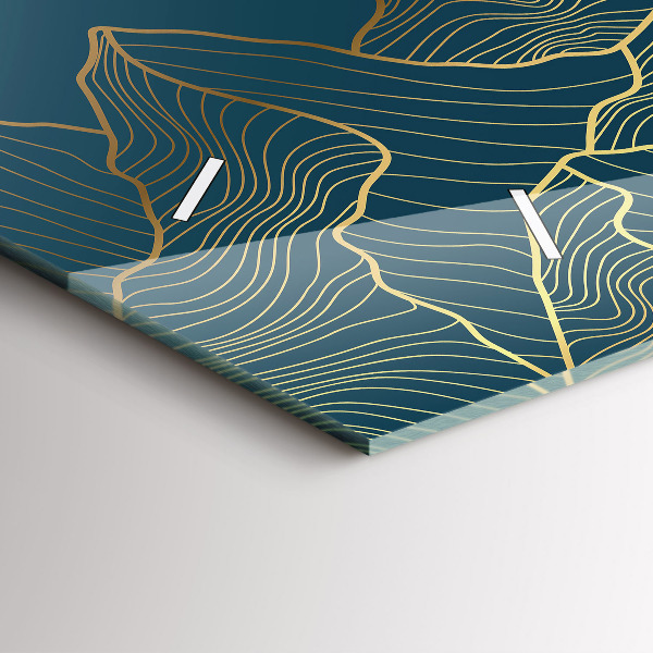 Reloj horizontal Bosquejo de montañas