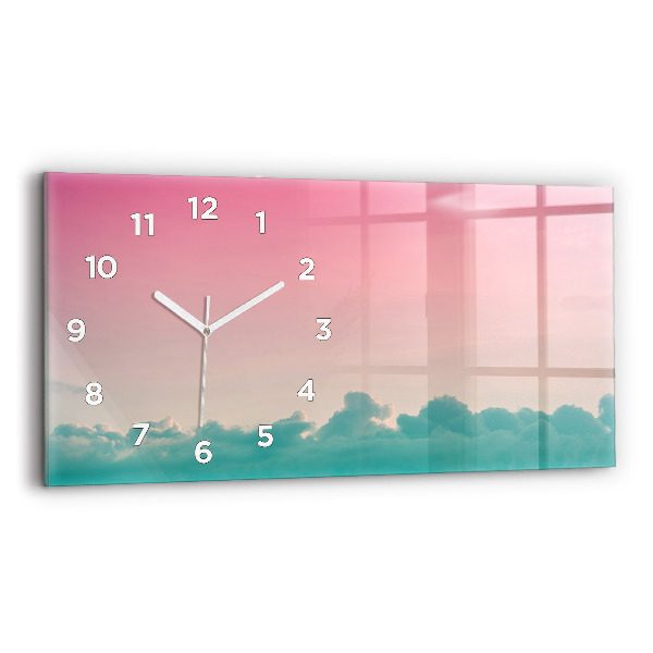 Reloj horizontal Cielo degradado