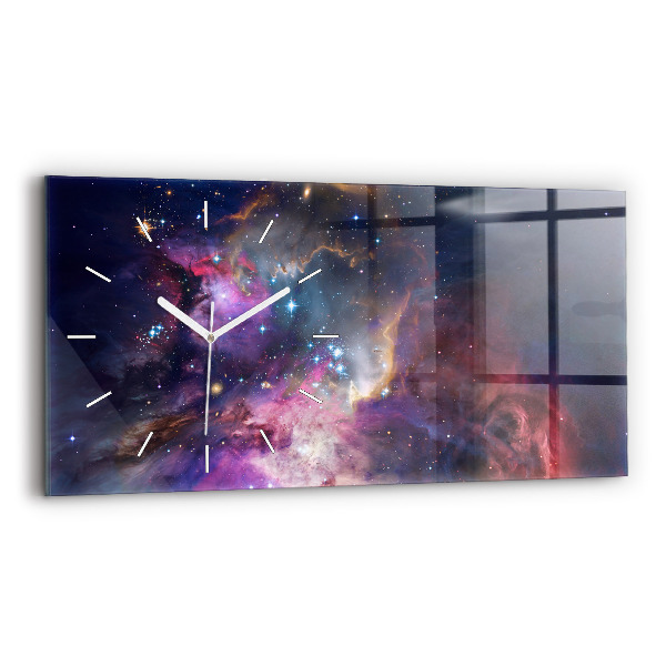 Reloj horizontal Mundo galaxia