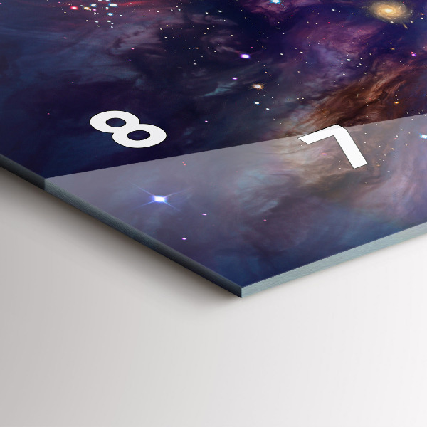 Reloj horizontal Mundo galaxia