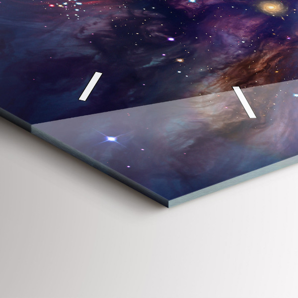 Reloj horizontal Mundo galaxia