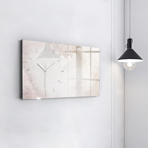 Reloj horizontal Patrón decorativo