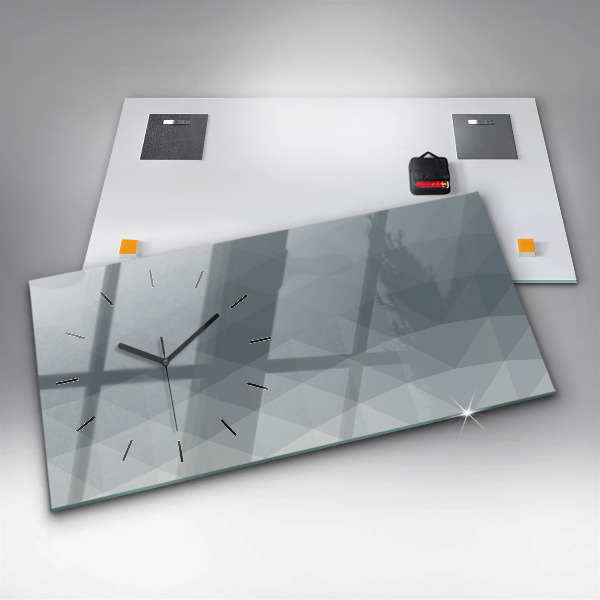 Reloj horizontal Abstracción de olas