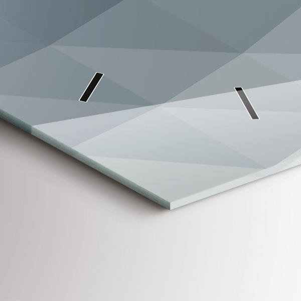 Reloj horizontal Abstracción de olas