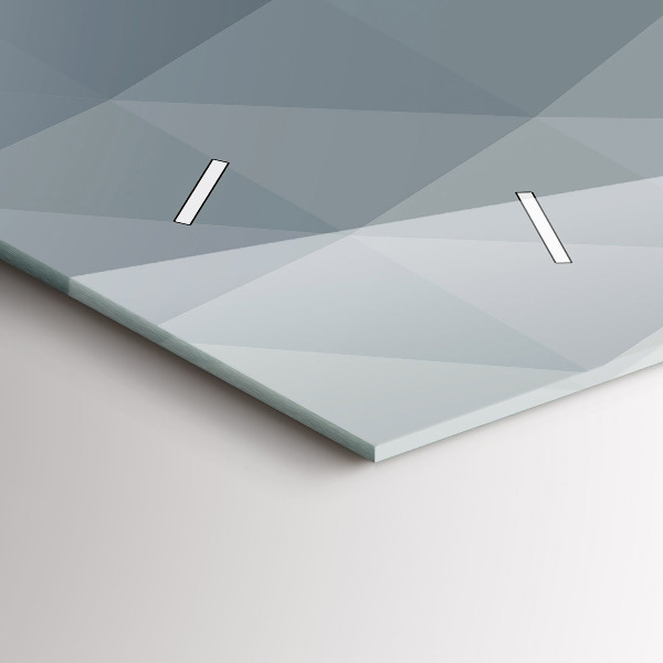 Reloj horizontal Abstracción de olas