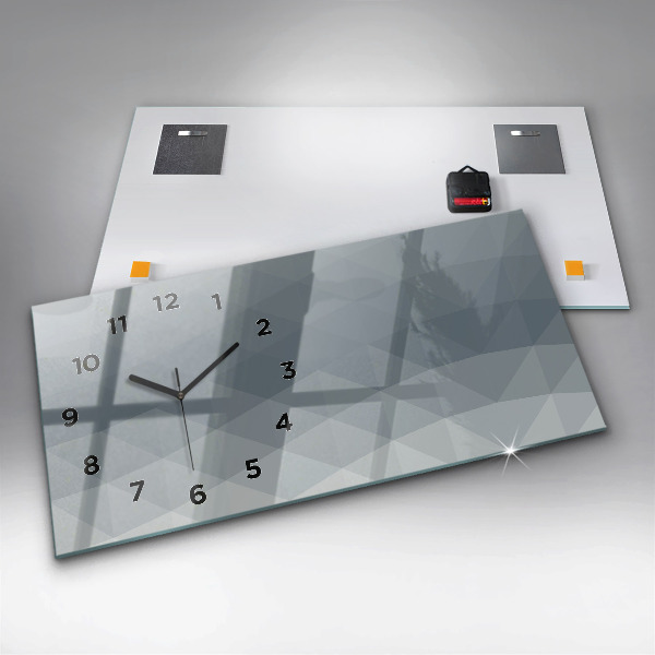 Reloj horizontal Abstracción de olas