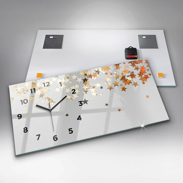 Reloj horizontal Estrellas