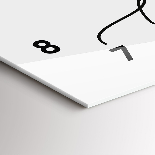 Reloj horizontal Inscripción sé tú mismo