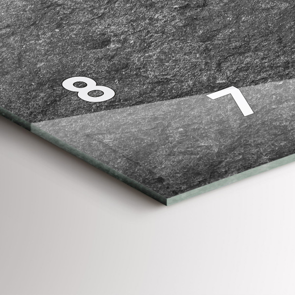 Reloj horizontal Roca volcánica