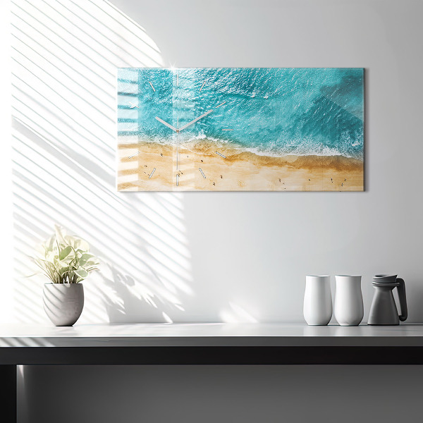 Reloj horizontal Gente de playa