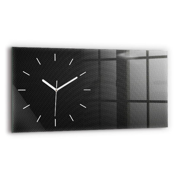 Reloj horizontal Abstracto oscuro
