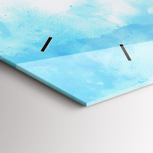 Reloj horizontal Manchas pintadas