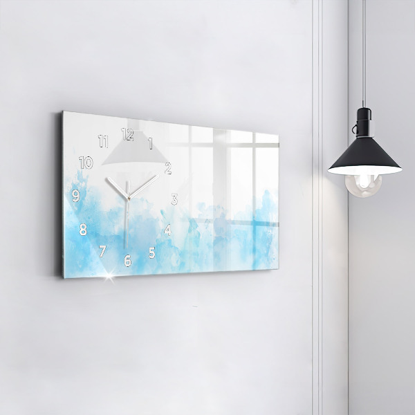 Reloj horizontal Manchas pintadas