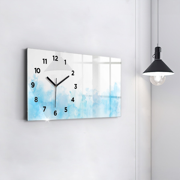 Reloj horizontal Manchas pintadas