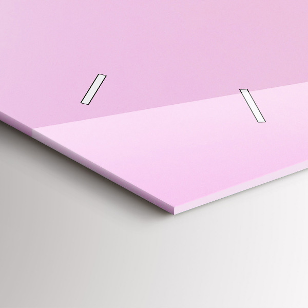 Reloj horizontal Corazón de flores