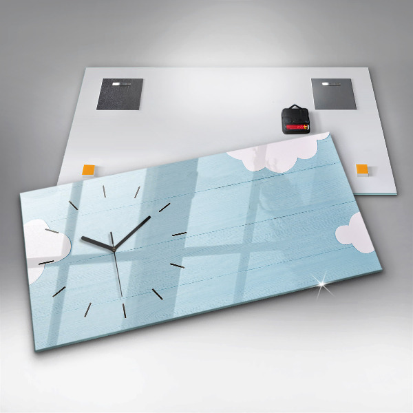 Reloj horizontal Pizarra infantil